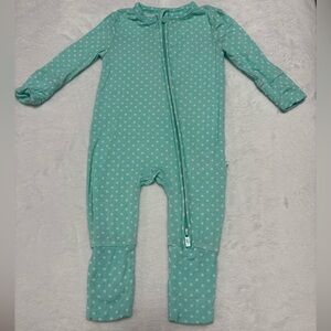 Posh Peanut Lyla Floral Zippy Sleeper | Newborn | Bamboo | VGUC